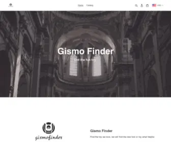 Gismofinder.com(Gismo Finder) Screenshot