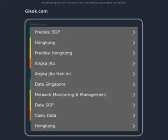 Gisok.com(Gisok) Screenshot