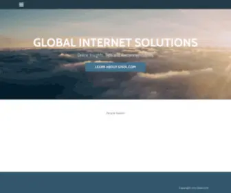 Gisol.com(Global Internet Solutions) Screenshot