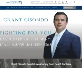 Gisondolaw.com(Grant J. Gisondo) Screenshot