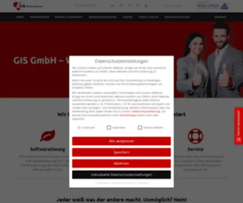 Gisorga.de(GIS GmbH) Screenshot