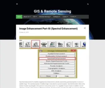 Gisoutlook.com(GIS & Remote Sensing) Screenshot