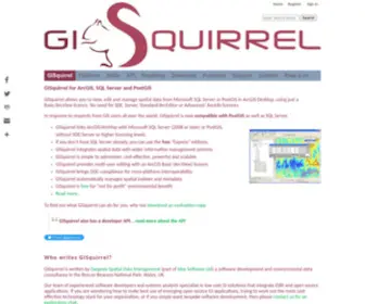 Gisquirrel.com(Gisquirrel) Screenshot