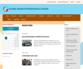 Gisschool.org(Global Indian International School) Screenshot