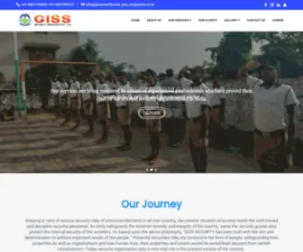 Gisssecurity.com(Best Security Service Provider in Cuttack) Screenshot