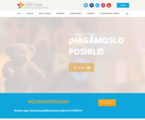 Gistchile.cl(GIST Chile) Screenshot