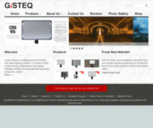 Gisteq.com(Gisteq) Screenshot