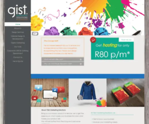 Gistmarketing.co.za(Gistmarketing) Screenshot