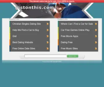 Gistonthis.com(Your daily dose to news) Screenshot