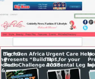 Gistville.com(Africa's Celebrity News) Screenshot