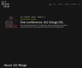Git-Merge.com(Git Merge 2020) Screenshot