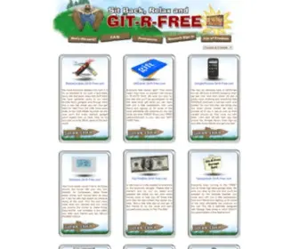 Git-R-Free.com(Gift Rewards Site) Screenshot