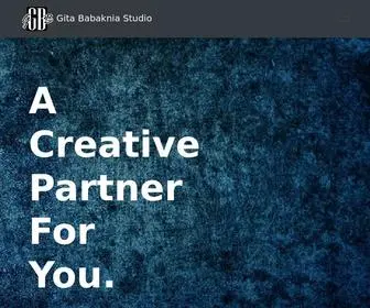Gitababaknia.com(Gita Babaknia Studio) Screenshot