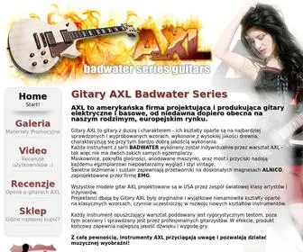 Gitara-AXL.pl(Gitary AXL) Screenshot