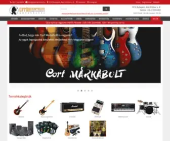 Gitarcentrum.hu(GitárCentrum) Screenshot