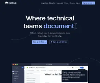 Gitbook.io(GitBook) Screenshot