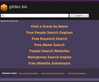 Gitdec.biz(Gitdec) Screenshot