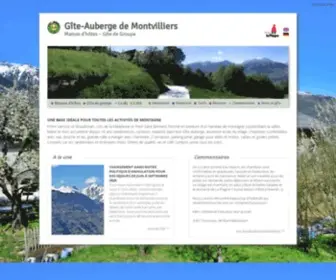 Gite-DE-Montvilliers.com(Gîte) Screenshot