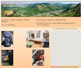 Gite-Florac.fr(Gite Florac) Screenshot
