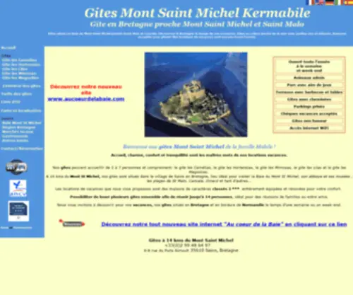 Gite-Mont-ST-Michel.com(Gites Mont Saint Michel) Screenshot