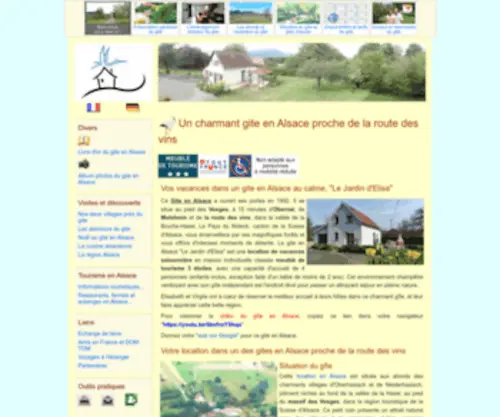 Gite-Vacances-Alsace.fr(Gite en Alsace) Screenshot