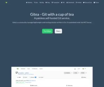 Gitea.io(Gitea) Screenshot