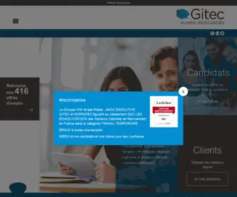 Gitec.fr(Accueil) Screenshot