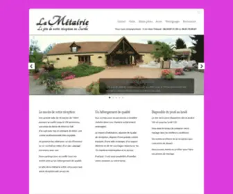 Gitedelametairie.com(La Métairie) Screenshot