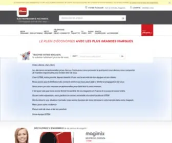 Gitem.fr(Spécialiste vente et achat petit et gros électroménager) Screenshot