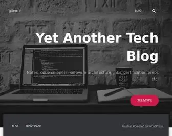 Giterror.com(Front Page) Screenshot