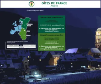 Gites-DE-France-Alsace.com(Gites de France Alsace) Screenshot