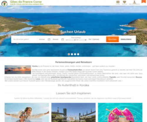Gites-Korsika.de(Ferienunterkünfte) Screenshot