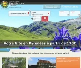 Gites64.com(Gites) Screenshot