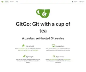 Gitgo.ir(Git with a cup of tea) Screenshot