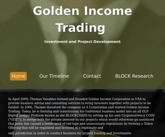 Gitgoldcoin.com(Golden Income Trading) Screenshot