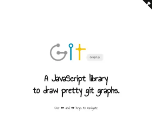 GitgraphJs.com(GitGraph.js) Screenshot