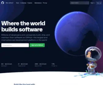Github.in(Where the world builds software) Screenshot