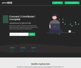 Githubindia.com(Github India) Screenshot