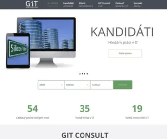 Gitisit.cz(GIT IS IT Search Jobs) Screenshot