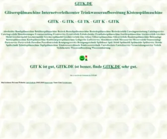 Gitk.de(Gläserspülmaschine) Screenshot