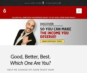 Gitomer.com(Sales Training Programs) Screenshot
