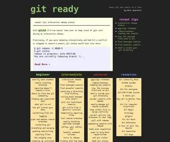 Gitready.com(Git ready) Screenshot