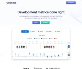 Gitsense.com(Gitsense) Screenshot