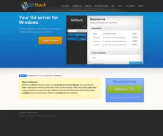 Gitstack.com(Git Server on Windows) Screenshot