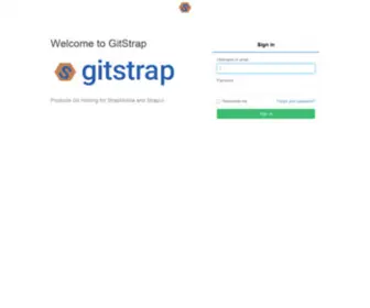 Gitstrap.com(GitLab) Screenshot