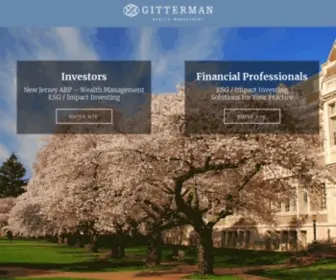 Gittermanwealth.com(Gitterman Wealth Management) Screenshot