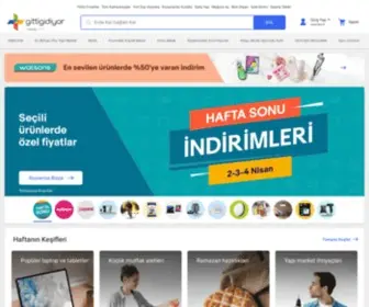 Gittigidiyor.com(Türkiye'nin En İşlek Alışveriş Merkezi) Screenshot