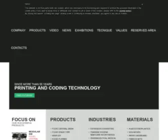 Giugni.it(Printing and coding technology) Screenshot