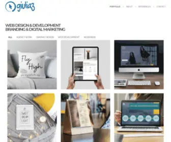 Giulia-Zambelli.com(Web Design & Development) Screenshot