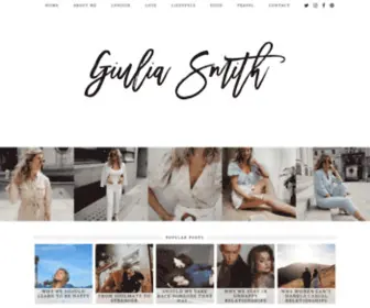 Giuliafsmith.com(Giulia Smith) Screenshot